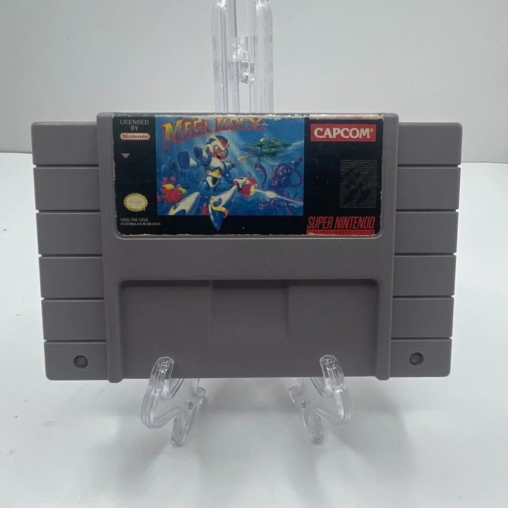 Mega Man X SNES (Super Nintendo, Entertainment System) Capcom Cartridge Only